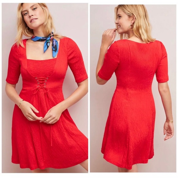 Anthropologie Dresses & Skirts - Anthropologie Maeve Womens Corseted Dress Sz 16